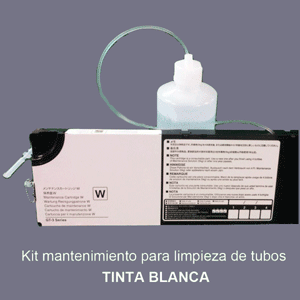 kit de manteniment tinta blanca